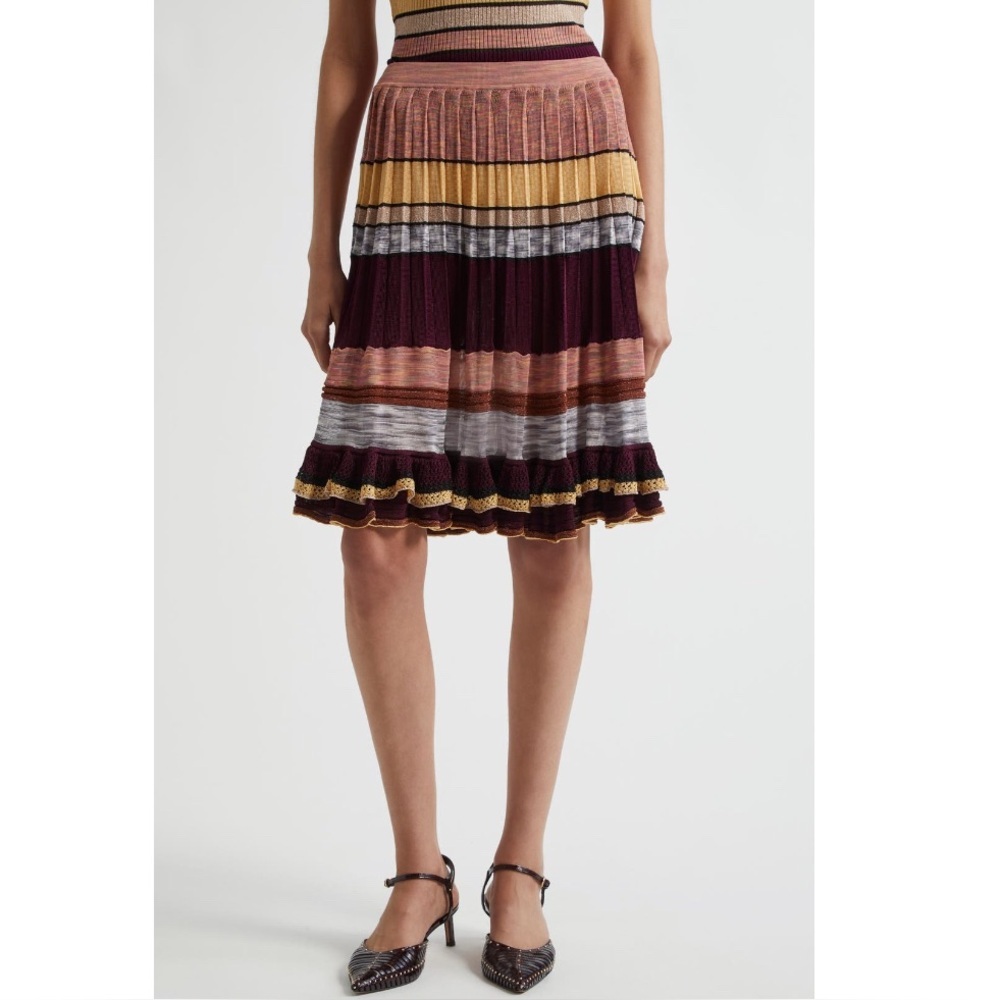Ulla Johnson
Eios Pleated Knit Skirt